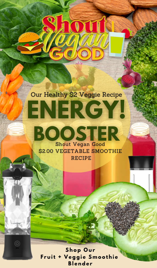 Energy Booster Veggie Smoothie Recipe