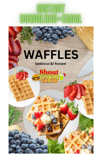 Vegan Soul Food Waffles Recipe!