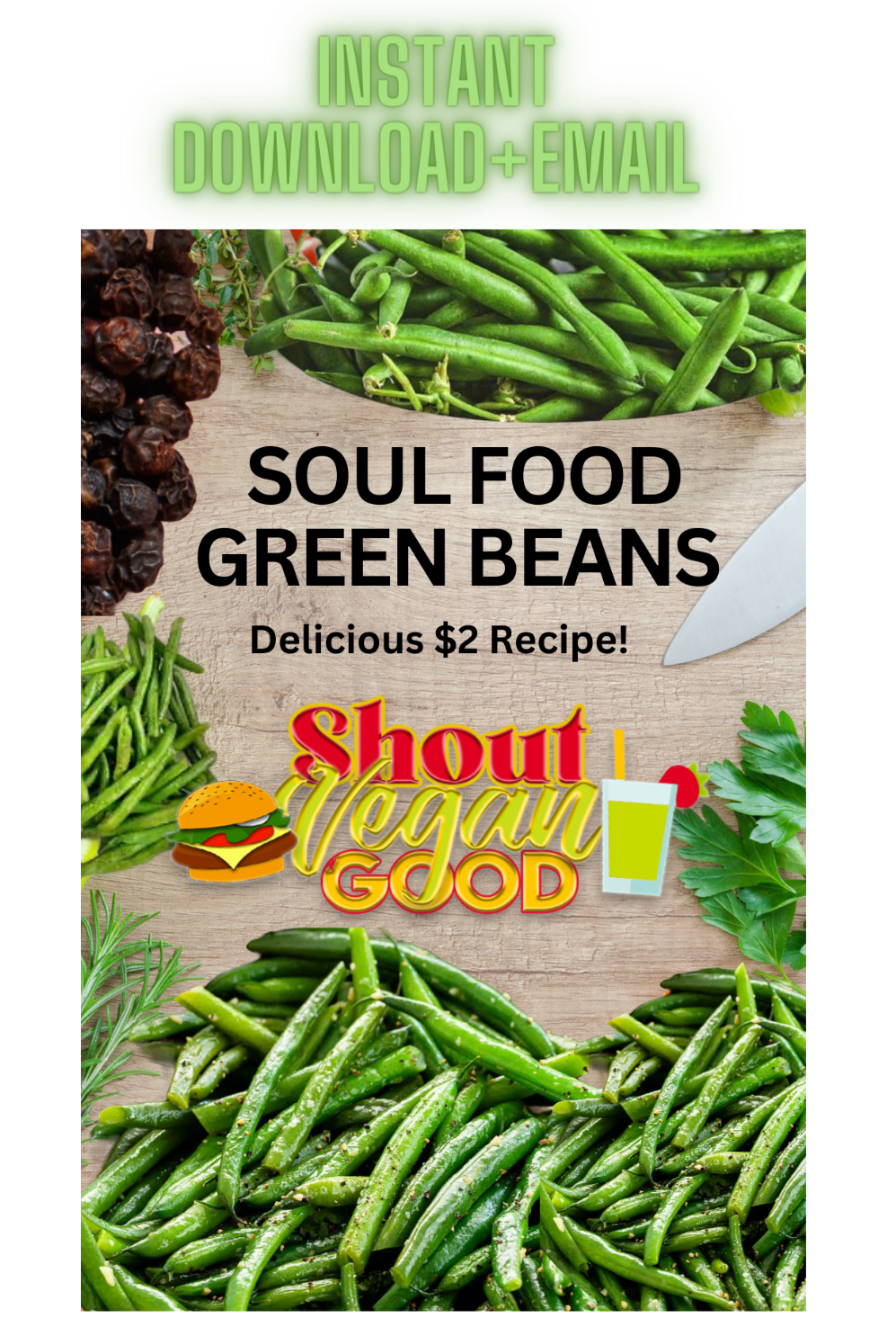 Vegan Soul Food Green Beans Recipe