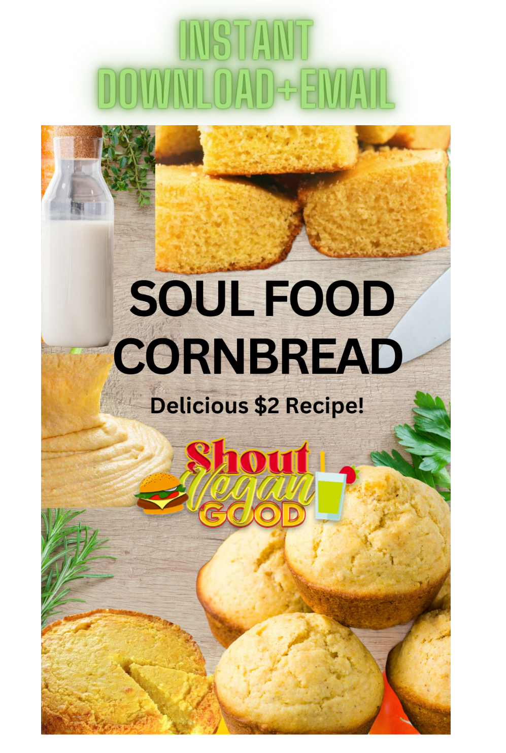 Vegan Soul Food Vegan Cornbread Recipe