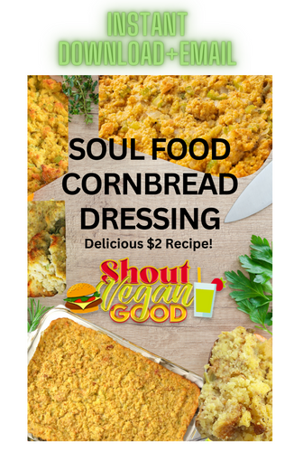 Vegan Soul Food Cornbread Dressing Recipe