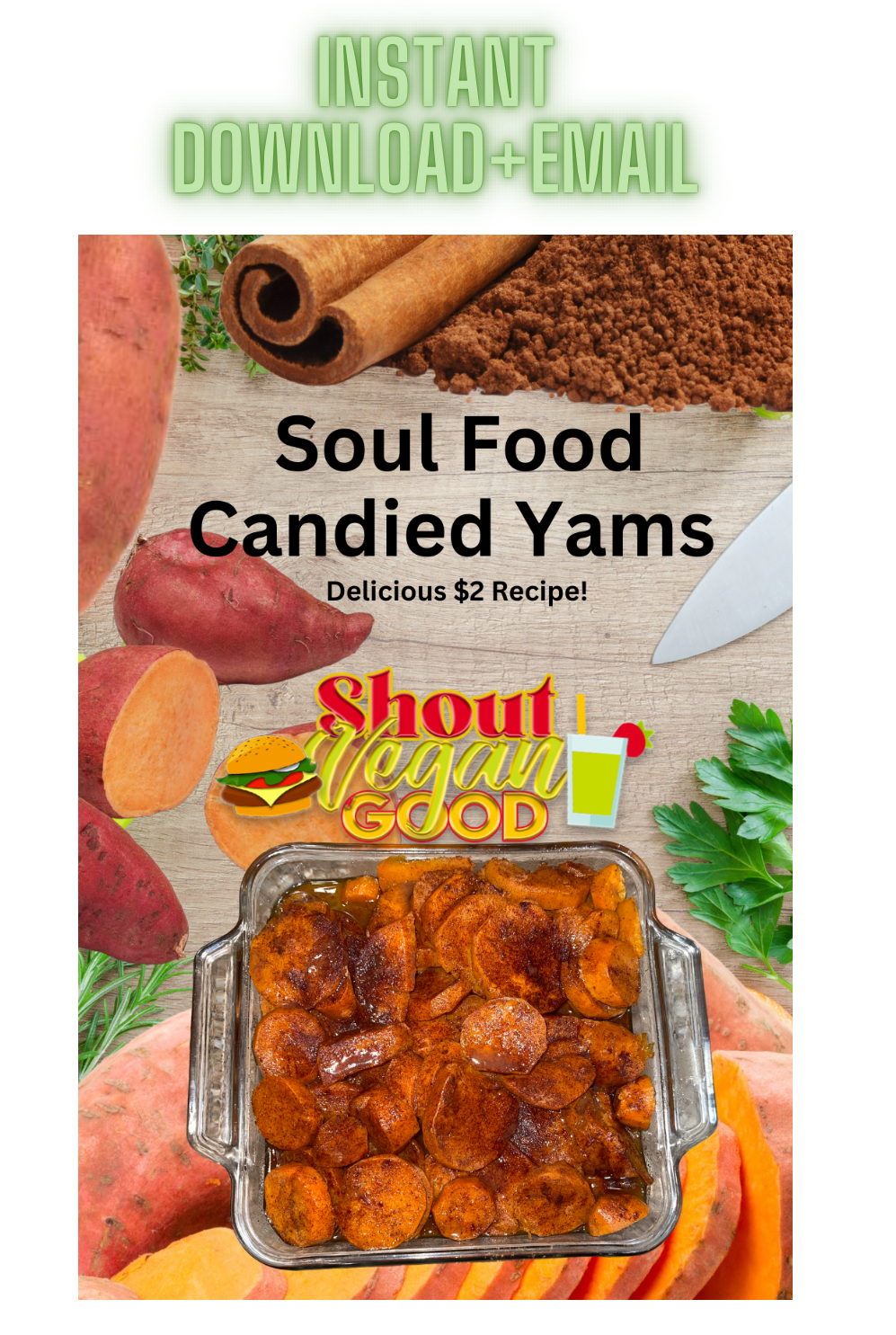 Vegan Soul Food Candied Yams Recipe